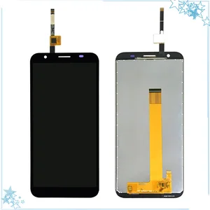 blackblue for doogee x55 lcd display with touch screen digitizer replacement assembly mobile phone parts free global shipping