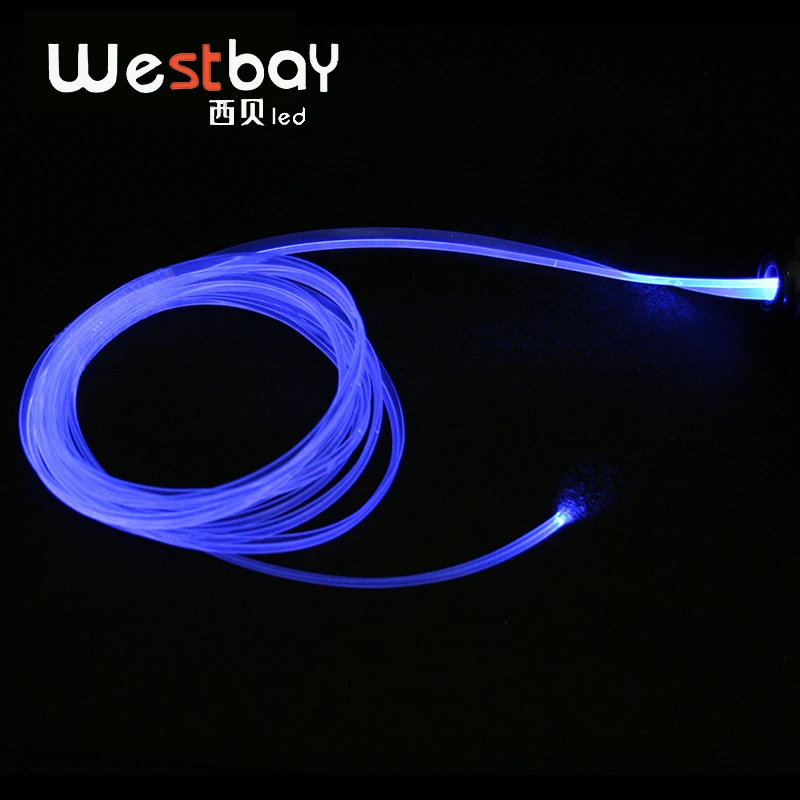 Юбка Сторона волоконно оптический 3 мм 1 метр крыло светящееся Оптическое волокно