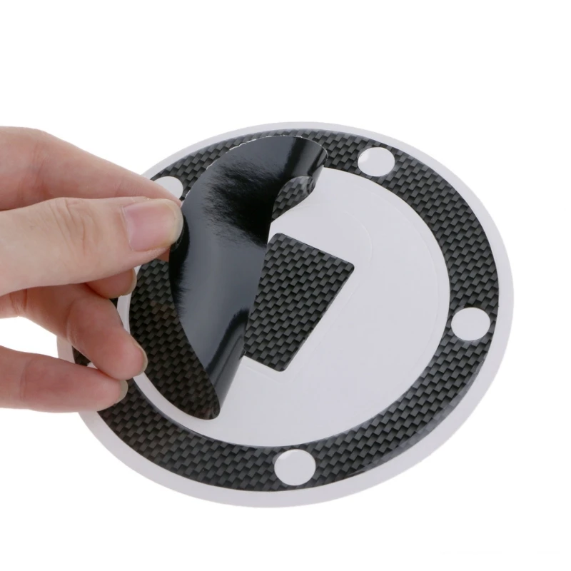 

Motorcycle Carbon Fiber Tank Pad Tankpad Protector Sticker For Kawasaki ZX-6R