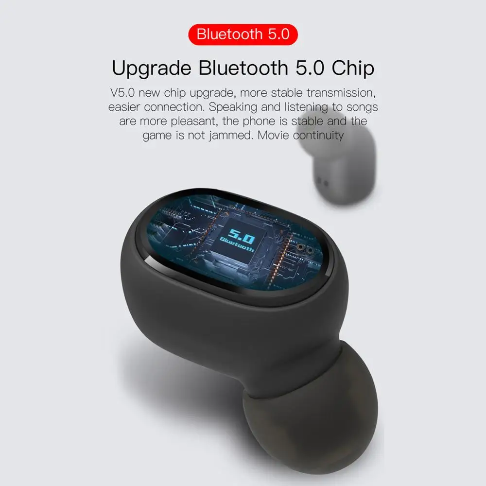 E6S bluetooth наушники гарнитуры беспроводные 5 0 TWS с шумоподавлением микрофон