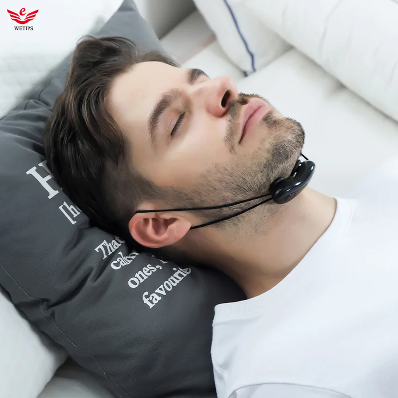 

WETIPS Intelligent Anti-Snoring Electric Anti Snoring Men Anti Ronco Apneia Snoring Guard Night Device Antisnoring Sleep Aid