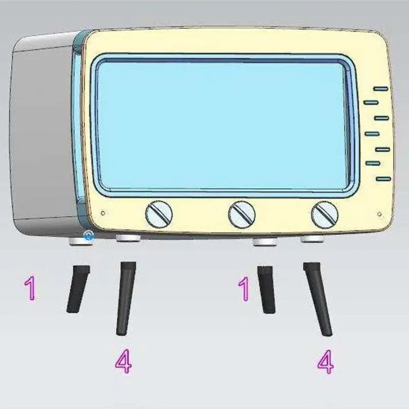 Настольный дозатор держателя для бумаги хранения салфеток reative TV
