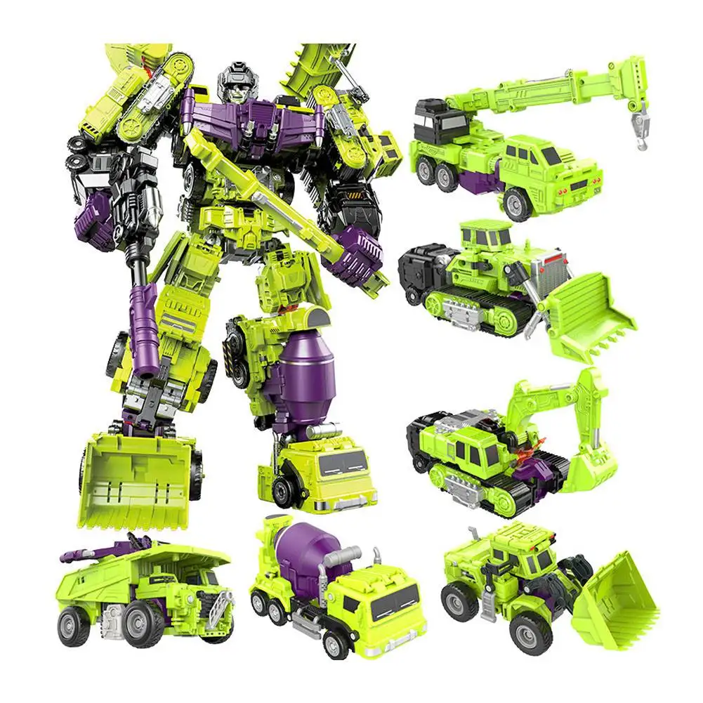 Pokich Devastator трансформация G1 GT негабаритных 6в1 Bonecrusher скребок Гравитация Mixmaster крюк ко фигурка Робот Игрушки