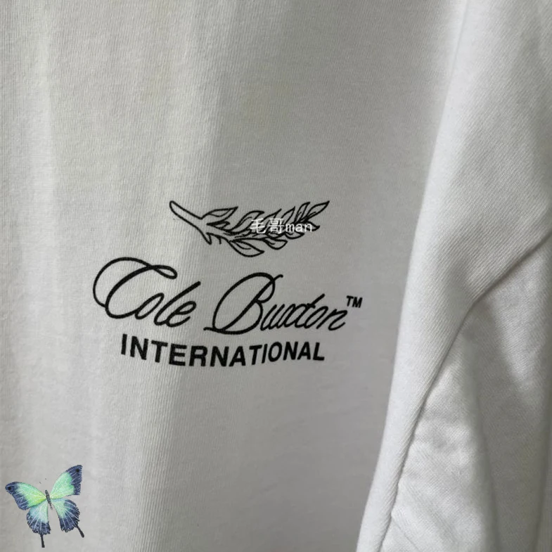 

Oversized Cole Buxton T-shirt High Quality Cole Buxton CB T Shirt Original Tag 100% Cotton Heavy Farbric Tops Tees