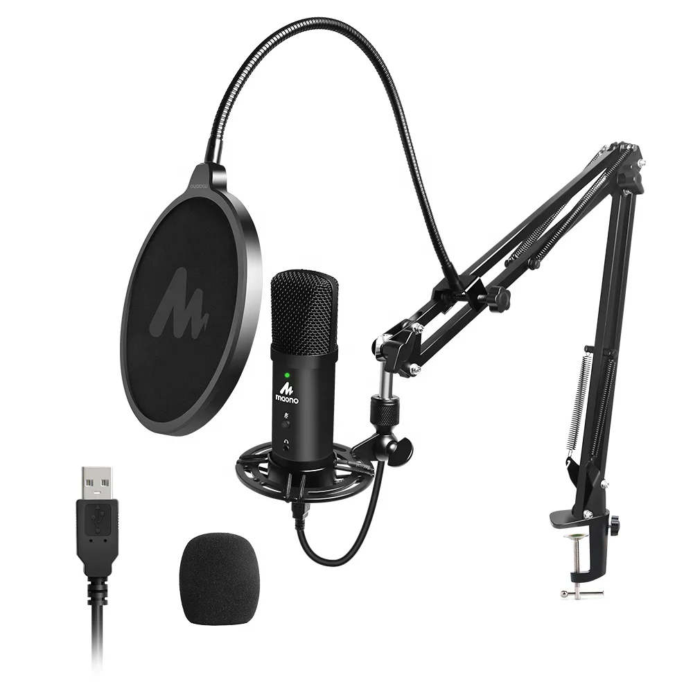 

MAONO Professional Microphone Braodcast Usb Connection usb Studio Microphone