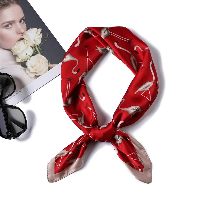 Лидер продаж 2018 женский шарф модные шелковые шарфы с принтом квадратная