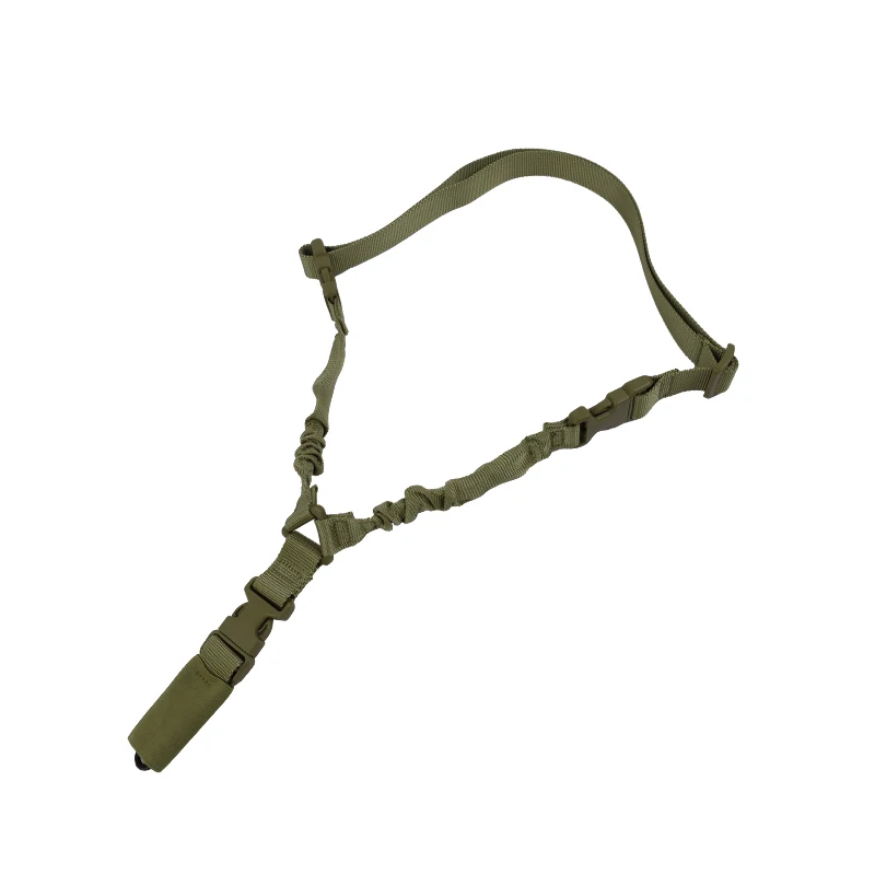 

Outdoor Tactical Single Point Rifle Sling Shoulder Strap Water Proof Nylon Adjustable Paintball Gun Strap Hunting Accessories