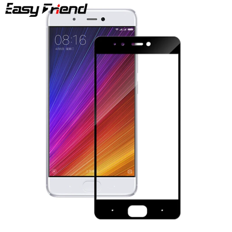 Для Xiaomi Mi 5S 5C Plus Mi5S 5SPlus Mi5C Pro защитная пленка полное покрытие цветное закаленное