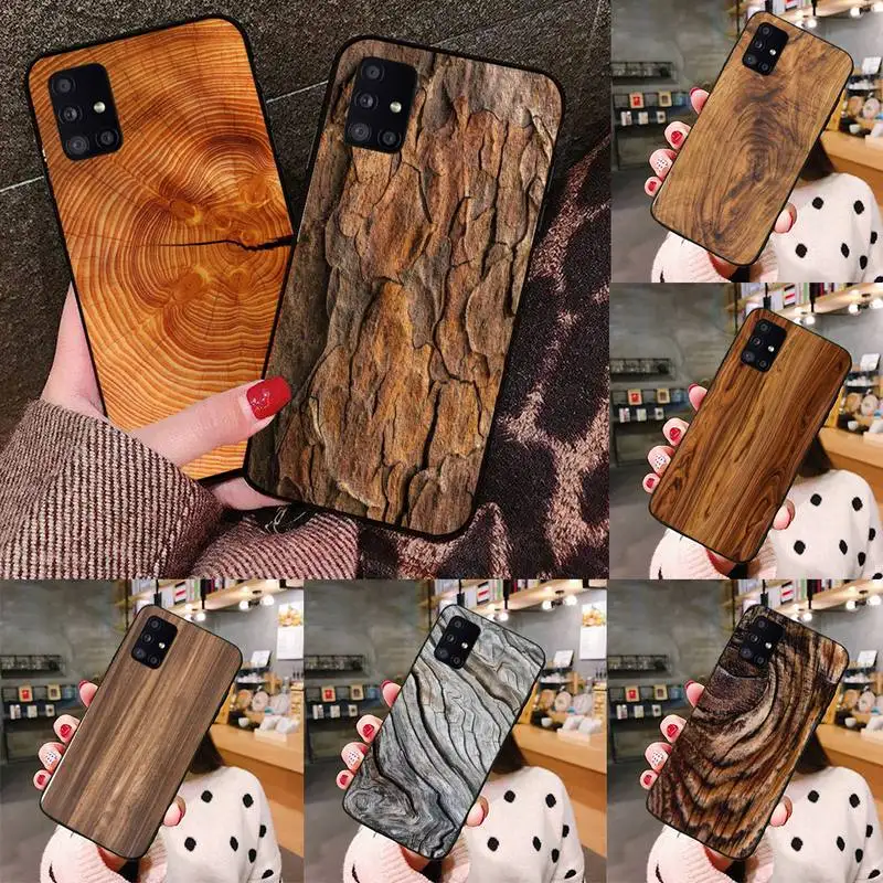 

Pattern wood textures Phone Case black For Samsung galaxy S 21 20 10 8 A 51 71 50 21s 70 40 20 20e note 10 plus Ultra 5g fe