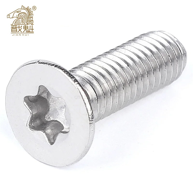 Шестилепестковый шестилепестковый винт Torx из нержавеющей стали M1.6 M2 M2.5 M3 M4 M5 M6 M8