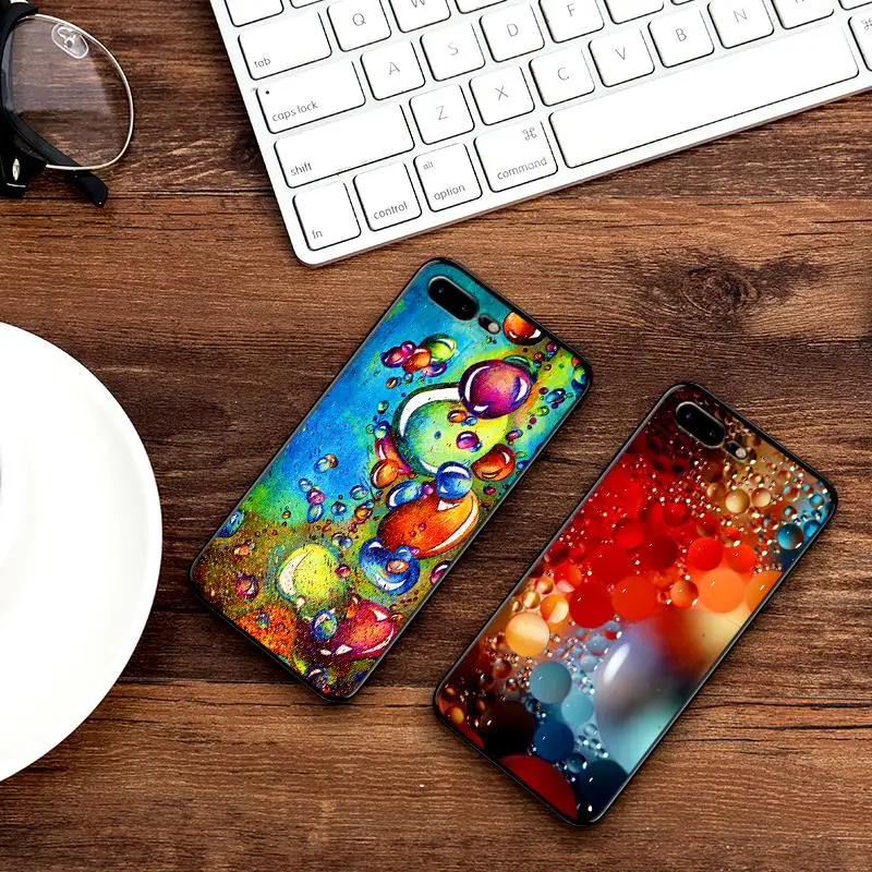 Красочная Геометрия пузырь мягкий TPU чехол для Apple IPhone X XR XS Макс 5 5S 5C SE 6 S 7 8 Plus ipod