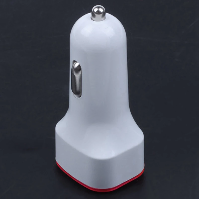 Зарядное устройство для телефона 2.1 светодиодный USB двойной порт горячий адаптер