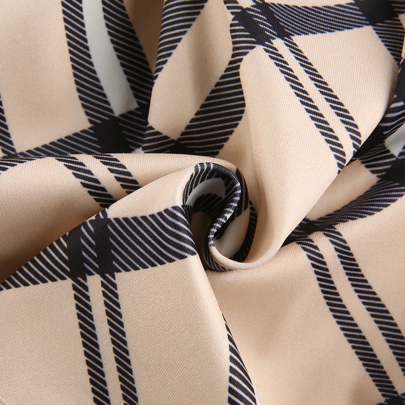 

UANLOECurve Plaid Print Women Mini Skirt Streetwear Y2K Fashion High Waist Short Skirts E-Girl 90s Vintage Beach Party Bottoms