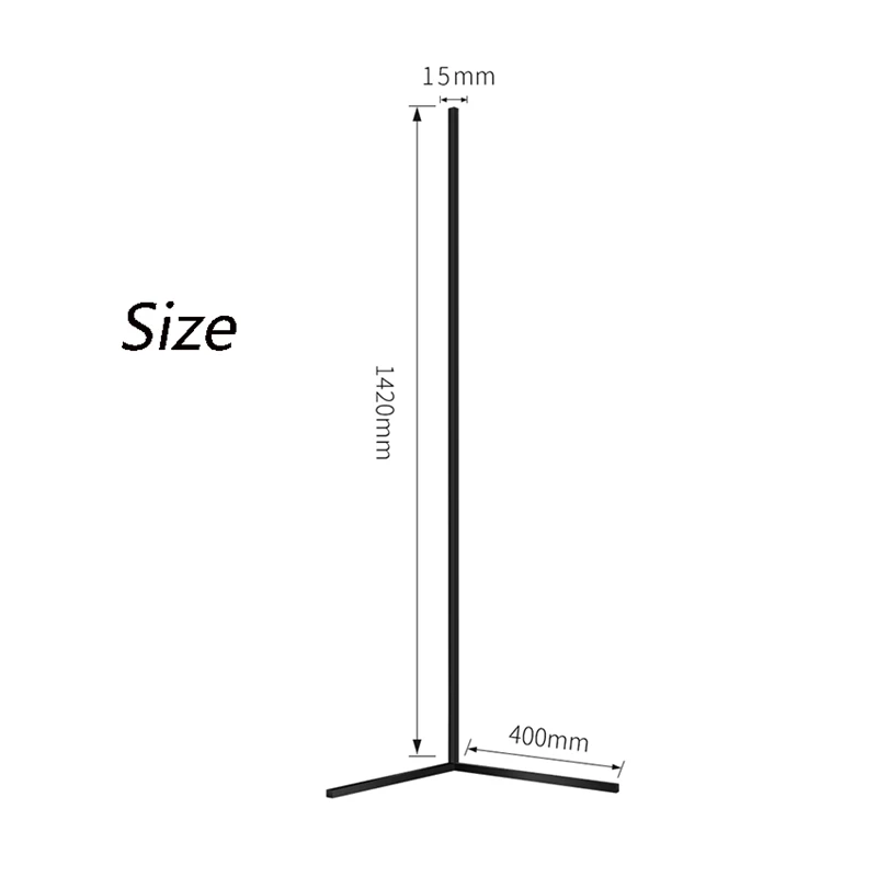 Современная светодиодная Напольная Лампа RGB светильник цветные светильники для