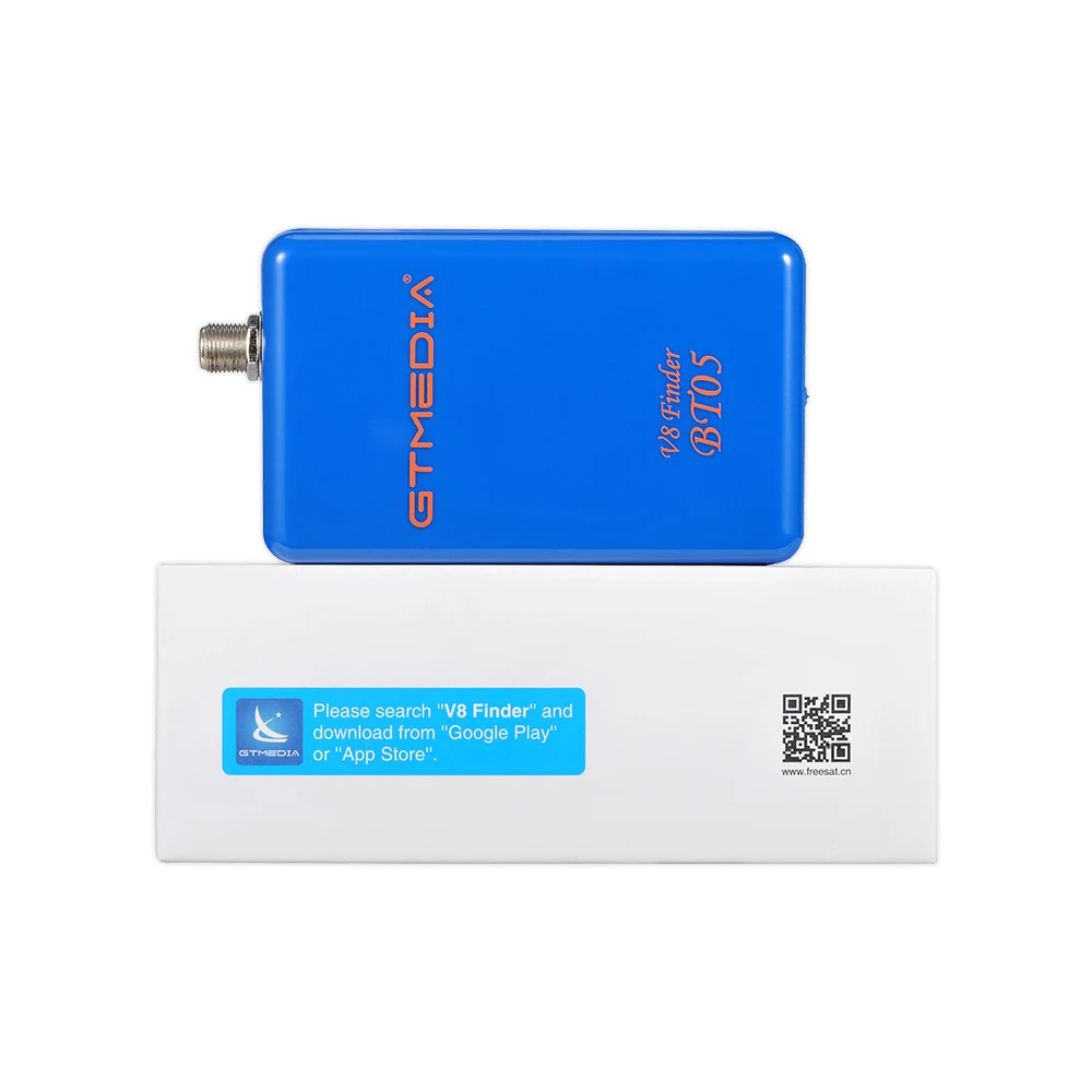 GTmedia V8 прибор обнаружения BT05 мини спутниковый искатель BT DVBS2 спутниковый искатель метр с системой Android и IOS приложение Freesat BT03 Upgrad HD 1080P