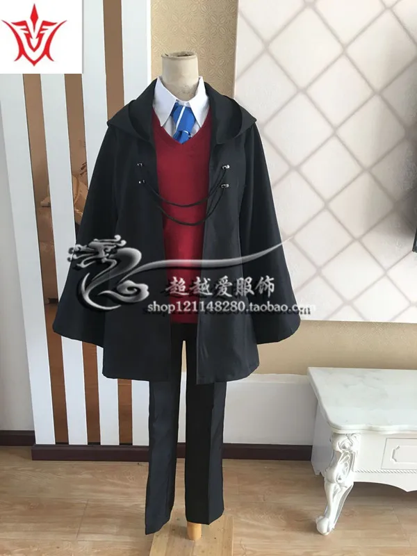 

Game Fate/Grand Order Male Protagonist Shujinko Ritsuka Fujimaru Gudako Mage's Association Uniform Suits Outfit Cosplay Costume