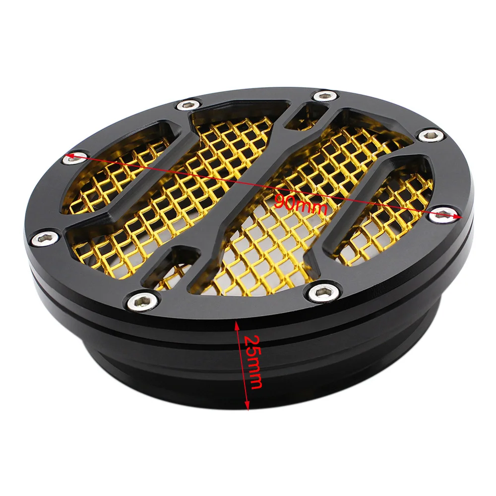 Крышка воздухозаборника мотоцикла воздухозаборный фильтр черное золото часть