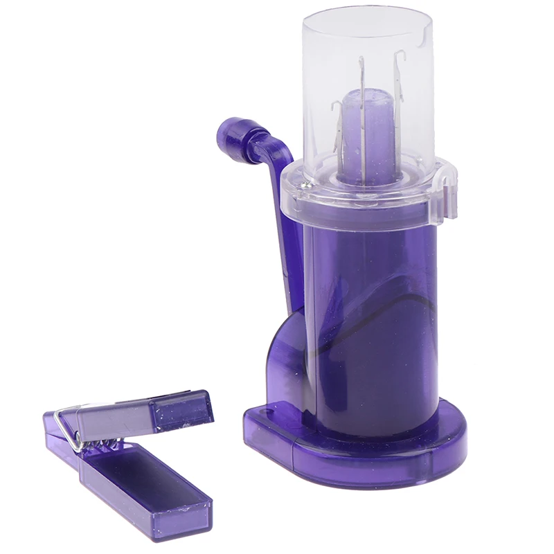 Creative Hand Knitting Machine Embellish Loom Plastic Spool Knitter Wool Winder Craft Bracelet Weave Tool |