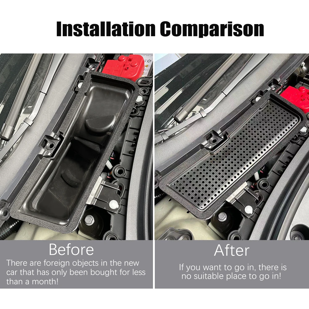 Air Protection Flow Vent Cover Trim Auto Conditioner Port Insect Net Inlet Protective for Tesla Model 3 | Автомобили и мотоциклы