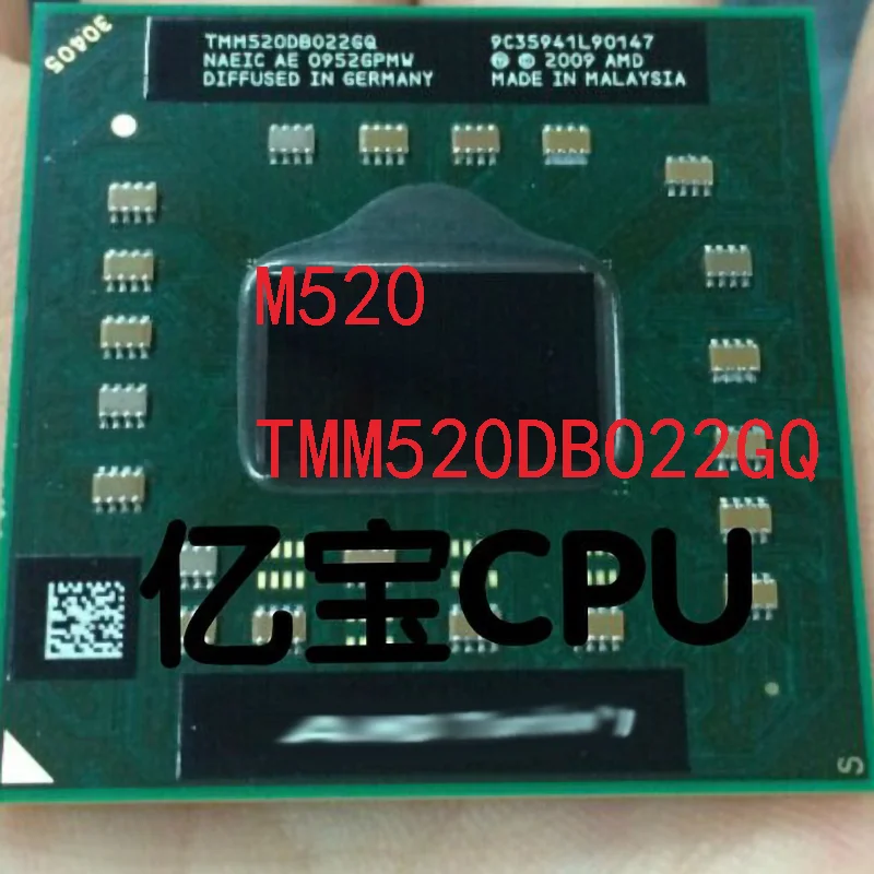 

Процессор M520 TMM520DBO22GQ TMM520 2,4 ГГц PGA-638