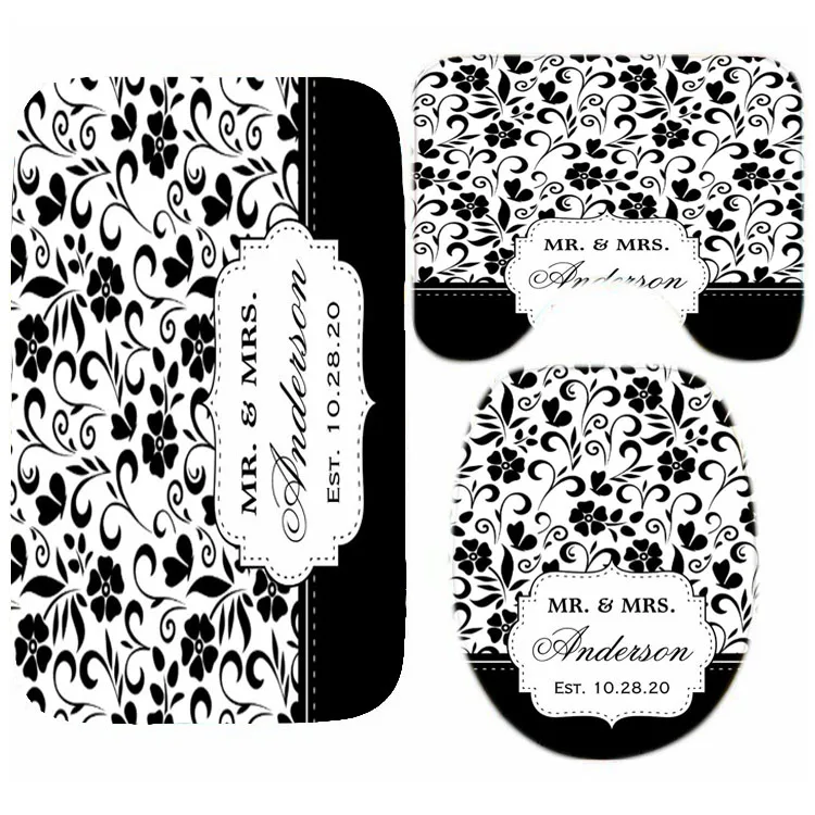 4 шт. занавески для душа с изображением цветов | Дом и сад