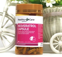 free shipping resveratrol capsule high potency 180 pcs