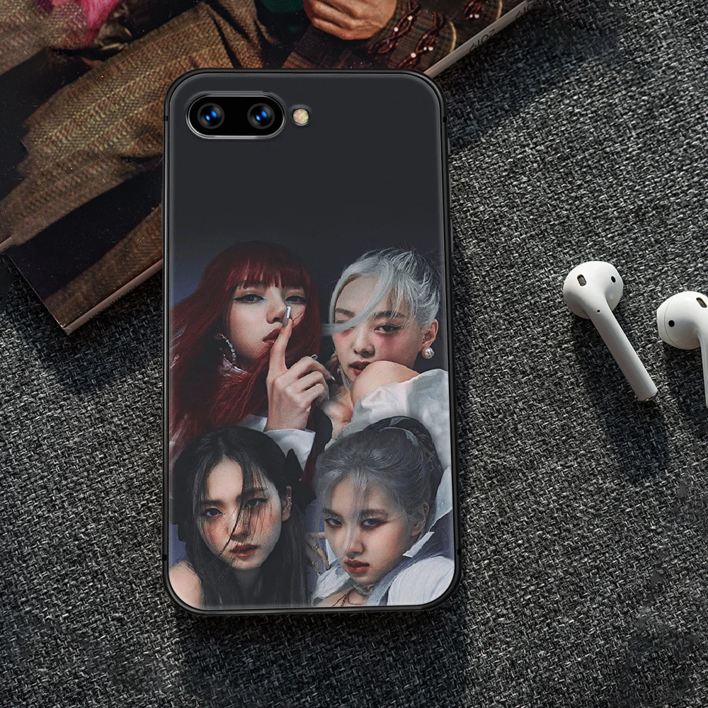 

BLACKPINKS KPOP Phone Case Cover Hull For HUAWEI honor 7a 8 8s 8a 8x 9 9x 10 20 i Lite Pro black Shell Trend Back Luxury Prime