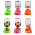 Кормушка для собак и кошек, л, диспенсер для воды, набор бутылок для фонтана, пластиковая автоматическая поилка для кормления домашних животных, безопасная Нетоксичная чаша