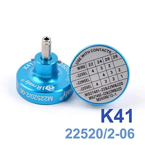 JRready K41 обжимные контакты для позиционера M38999 Серия 2 22 # 22M 22D разъем M39029/57 356 57 355