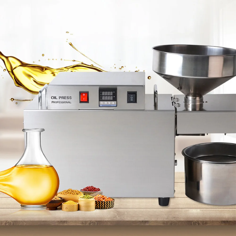 Промышленный Масляный отжим 1500 Вт интеллектуальная машина для отжима масла из