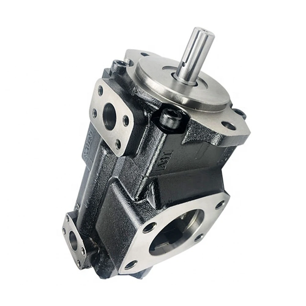 

T6CC Industrial Hydraulic Pump T6 Double Vane Pump Denison Replacement Keyed Shaft Rotation CW