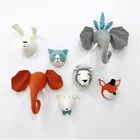 Скандинавский стиль голова животного детская комната Детский сад художественное оформление фотография Реквизит подарок на Рождество Девочка День рождения