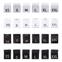 480pcs woven clothing size labels sewing crafting cloth labels tags garment shirts dresses accessories xs s m l xl xxl