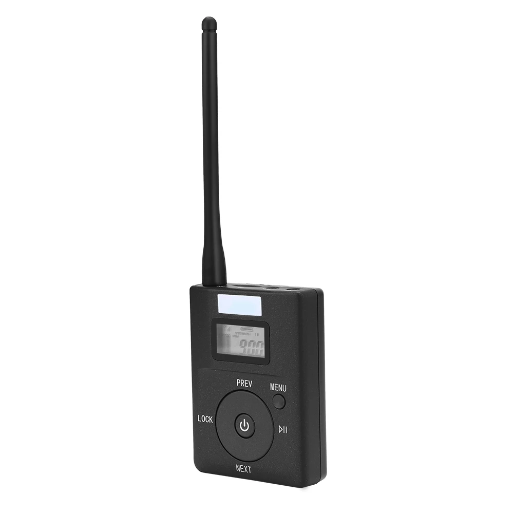 Портативный 3 5 мм маломощный беспроводной FM-передатчик стерео радио трансляция