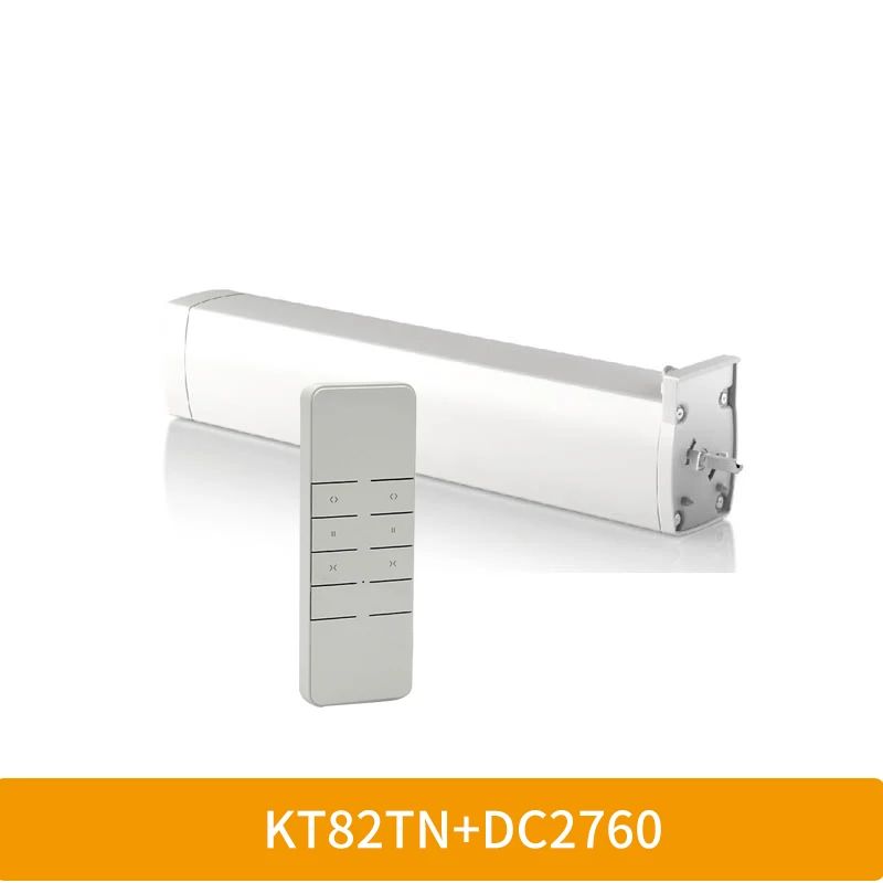 KT82TN and DC2760 Dooya KT82TN, DC Электрический шторный мотор, встроенный Трансформатор переменного тока 100-240 В, пульт дистанционного управления для умного дома автоматический - Цвет: KT82TN and DC2760