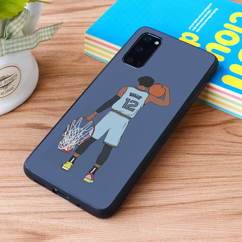 

For Samsung Galaxy Ja Morant And The Rim Soft TPU border Samsung Galaxy Case