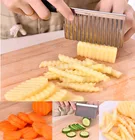 Многофункциональный измельчитель картофеля, волновой нож, измельчитель, измельчитель картофеля, измельчитель чипсов, кухонный прибор;