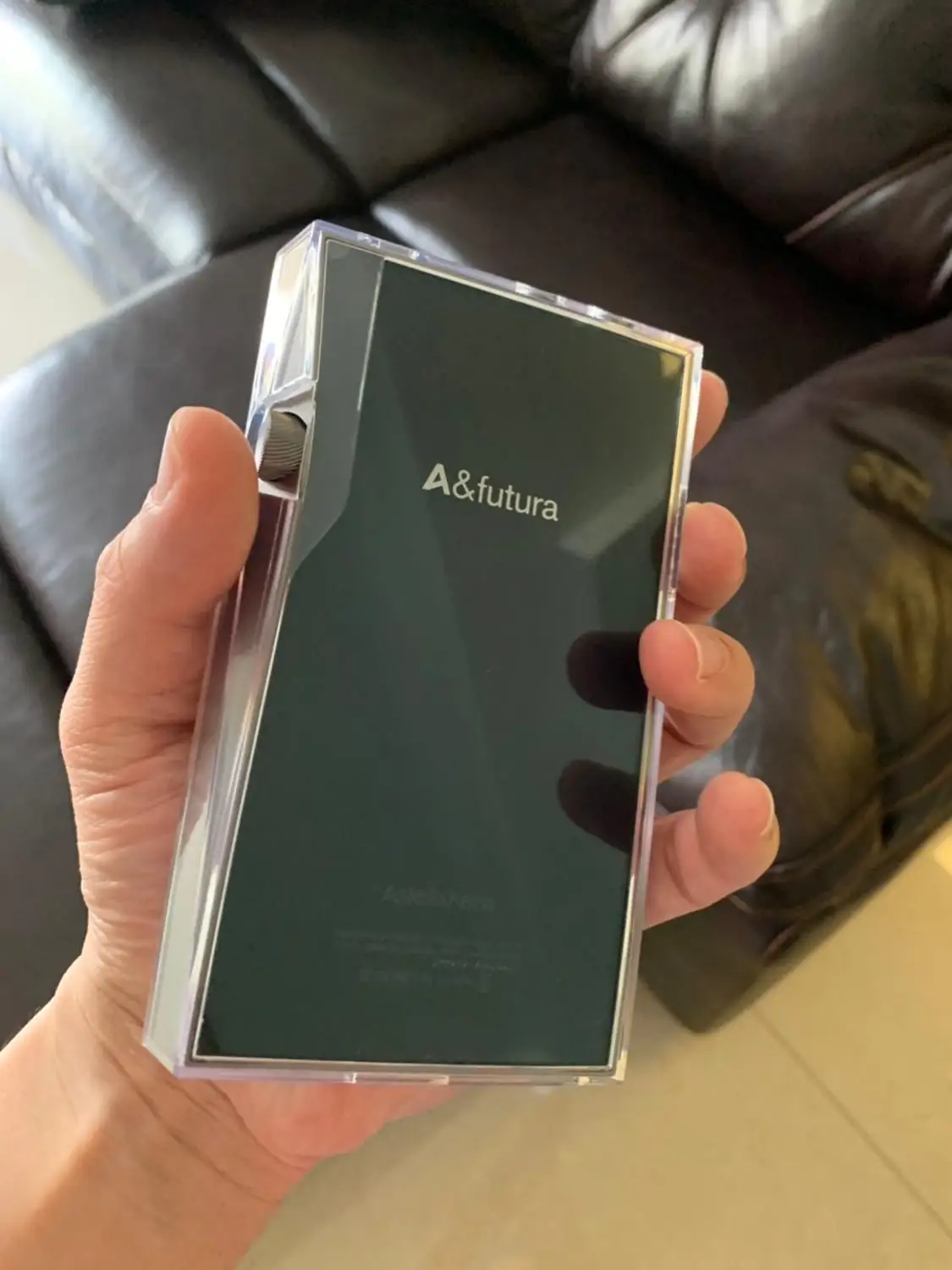 Мягкий прозрачный чехол из ТПУ для IRIVER Astell & Kern A футуристиа SE100 с передней и задней