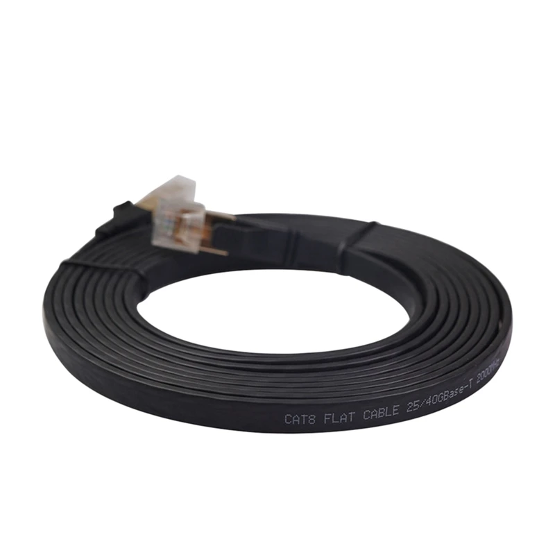 

Сетевой кабель REXLIS Cat8 RJ45, 40 Гбит/с, 2000 МГц, 6 футов