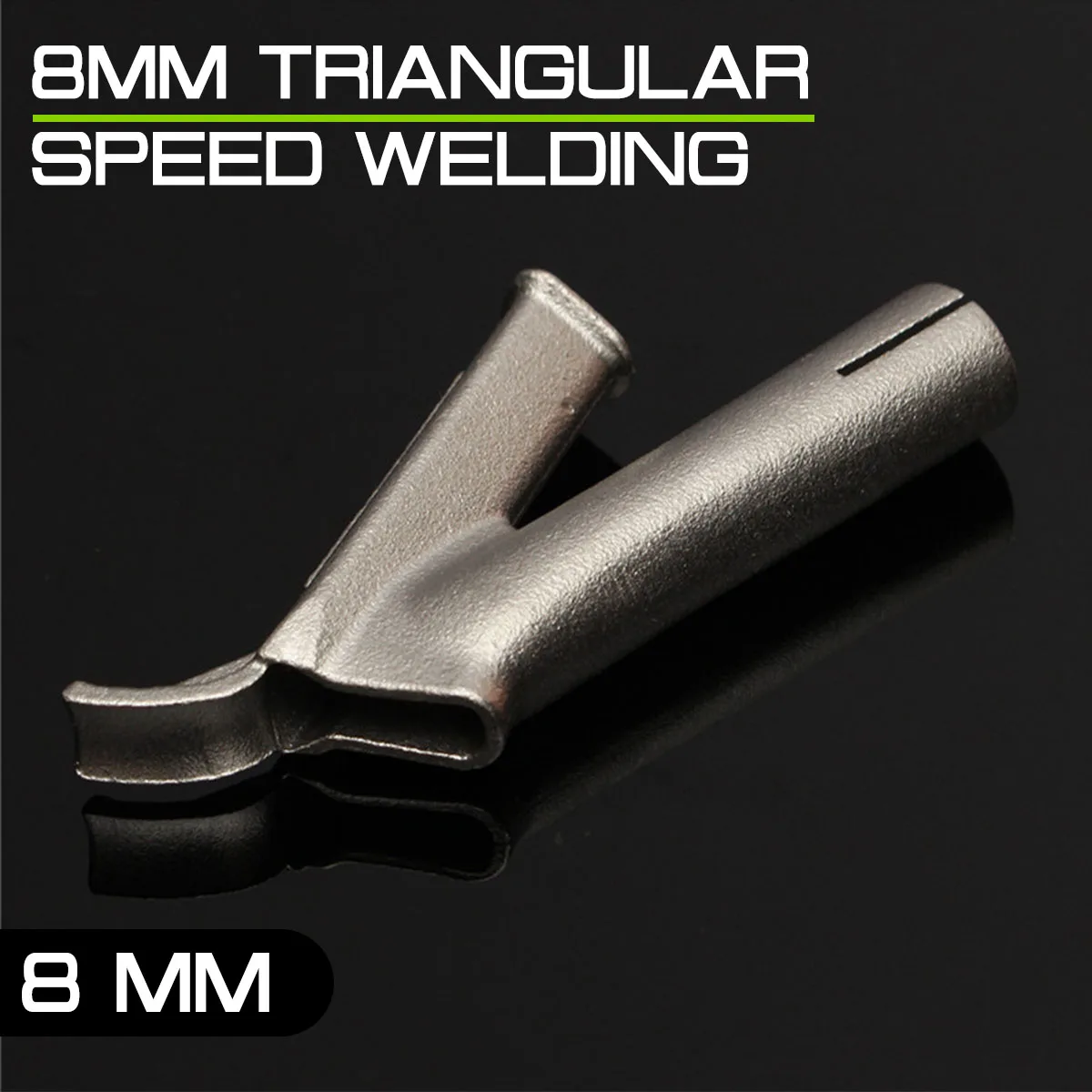 

8mm Triangular Speed Welding Nozzle Triangular Welding Tip for Polypropylene Polythene Plastic Welding