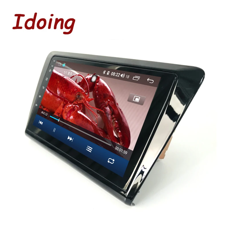 Автомобильный мультимедийный плеер Idoing автомобильный 9-дюймовый 2.5D 4G + 64G Android