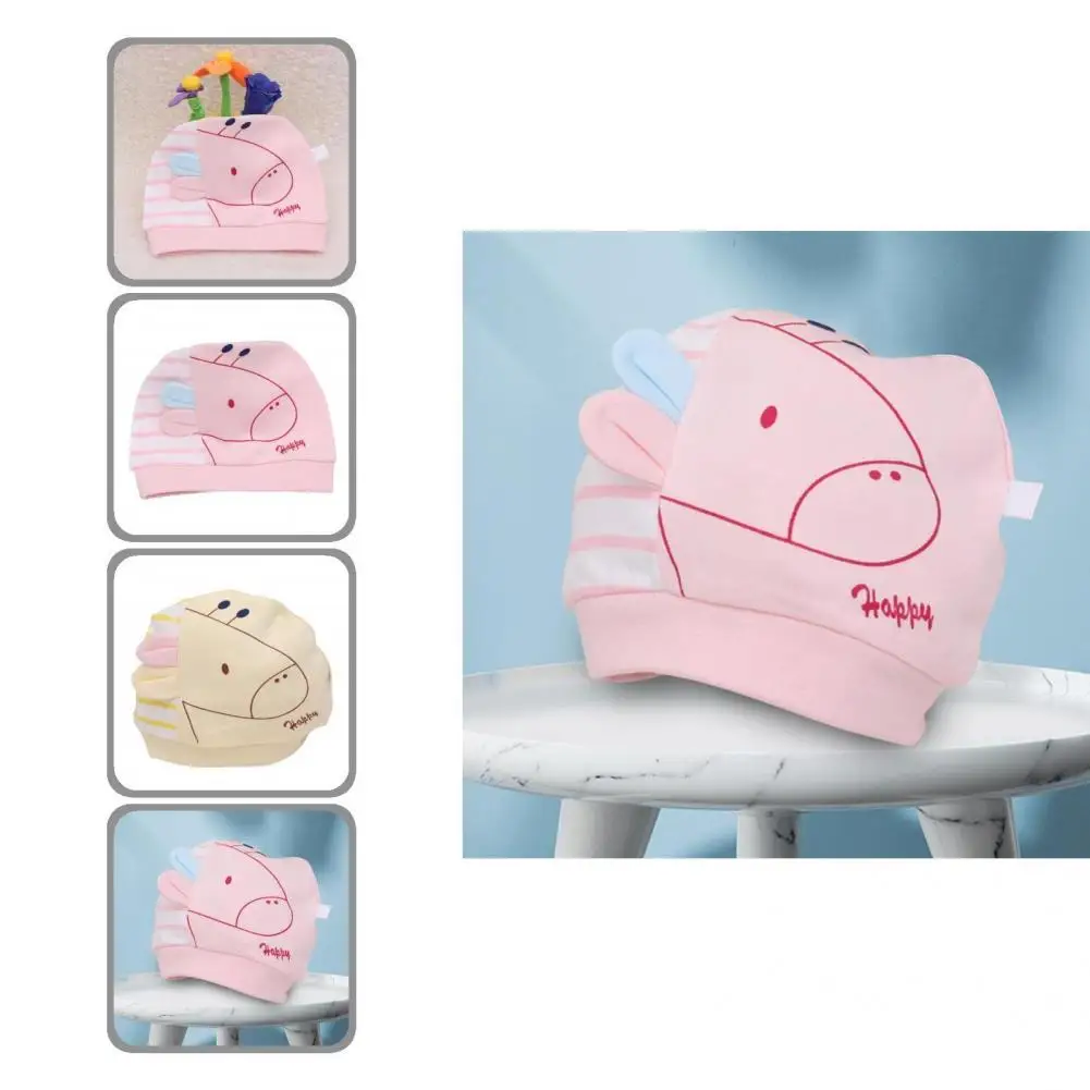

Toddler Hat Lovely Thickening Cartoon Shape Newborn Head Wear Hat for Toddler Newborn Hat Baby Cap