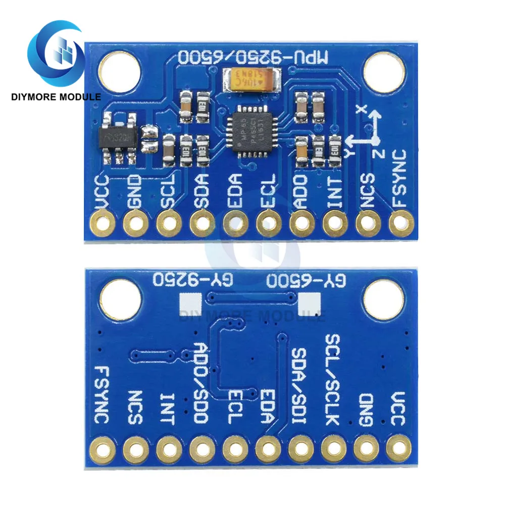 MPU6500 MPU-6500 6-осевой гироскоп Модуль датчика акселерометра IIC I2C интерфейс для