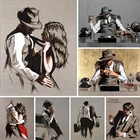 Набор для рисования по номерам на холсте сделай сам