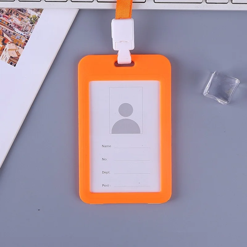 1 шт. персонала работника работы держатель для карт с ремешком на лямке вокруг шеи