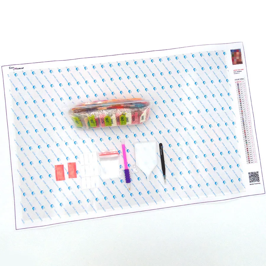 Алмазная живопись с цветком Ever Instant полноразмерная картина Стразы ручной работы