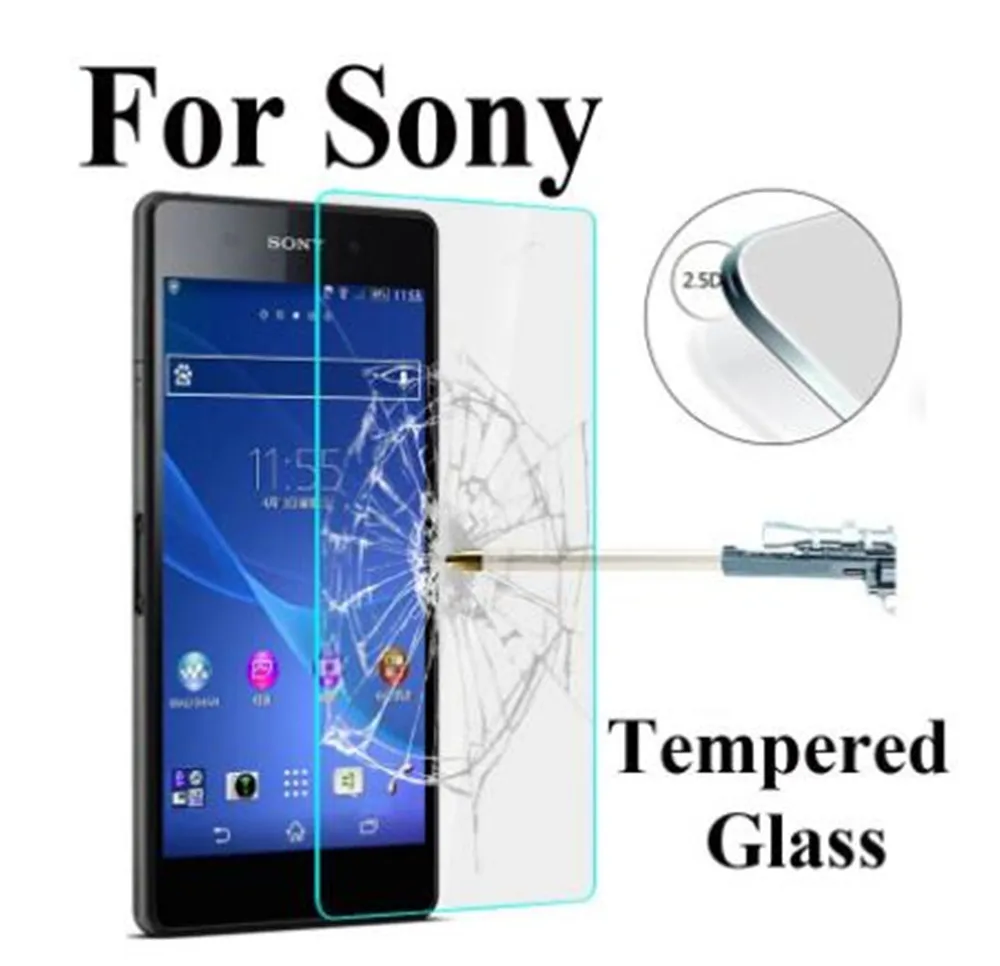 

9H HD закаленное стекло для Sony Xperia Z1 Z2 Z3 Z4 компактная пленка для экрана стекло для Sony X Compact Z прозрачное стекло на Xperia Z5 Premium