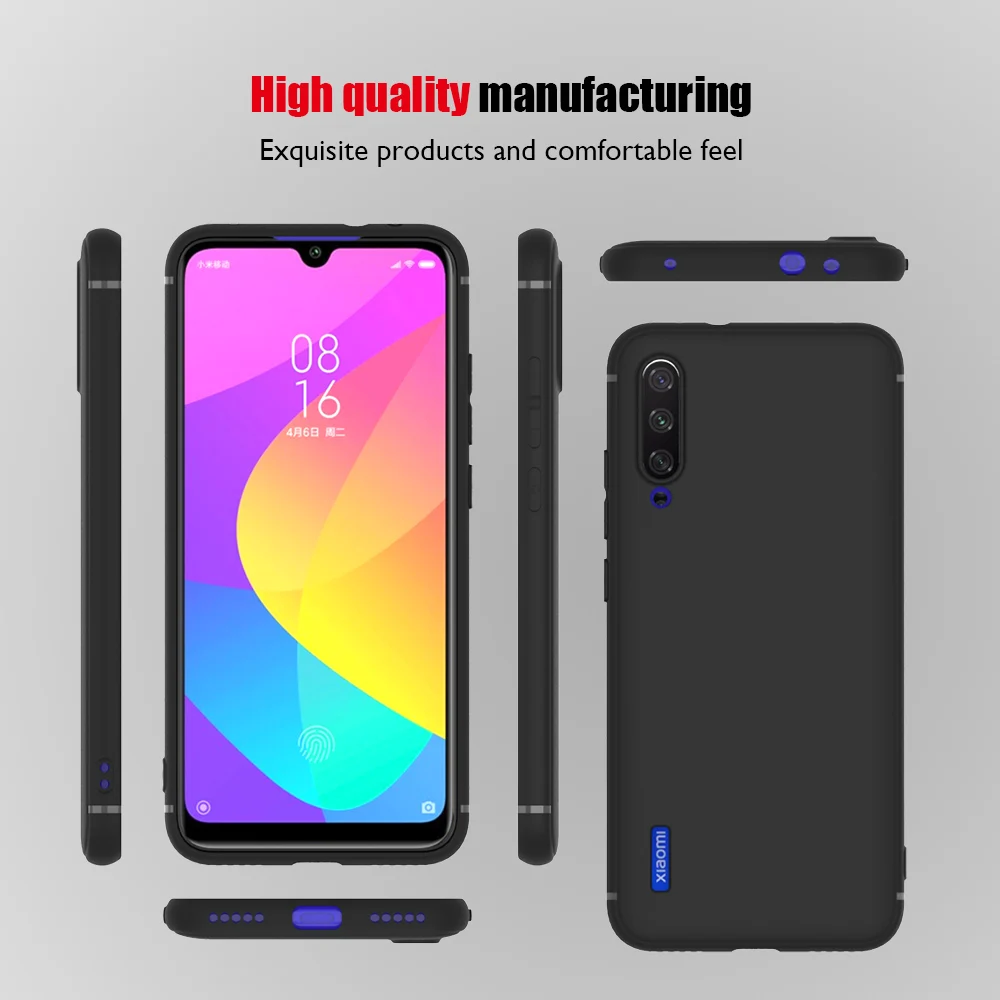 Матовый мягкий чехол для &quotXiaomi Mi A3 / A2 Lite A1&quot высококачественный тонкий