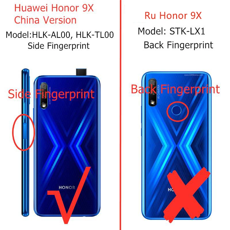 

Display for Honor 9X 9 X HLK-AL00/TL00 LCD Display Touch Screen with Frame Replacement on for Huawei Honor 9X Pro China Screen