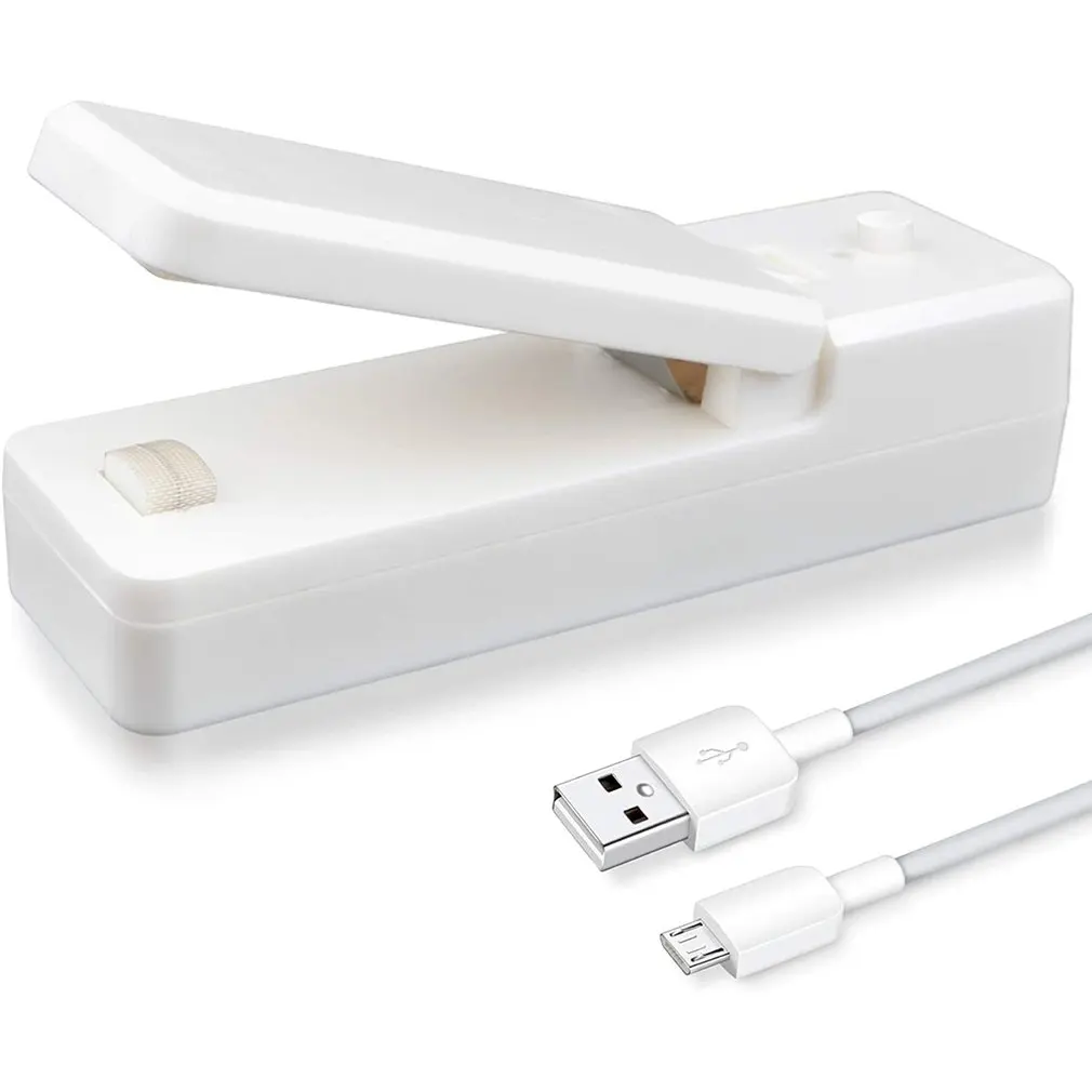 

Household Portable Snack Sealer Food Sealing Machine Plastic Chip Vacuum Sealer Mini Bag Sealer Fresh Bag
